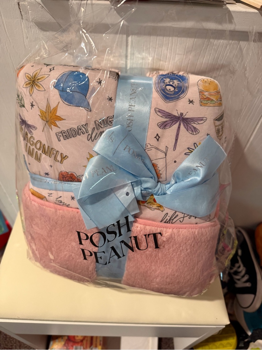 Posh Peanut Pink gilmore girls Print Blanket